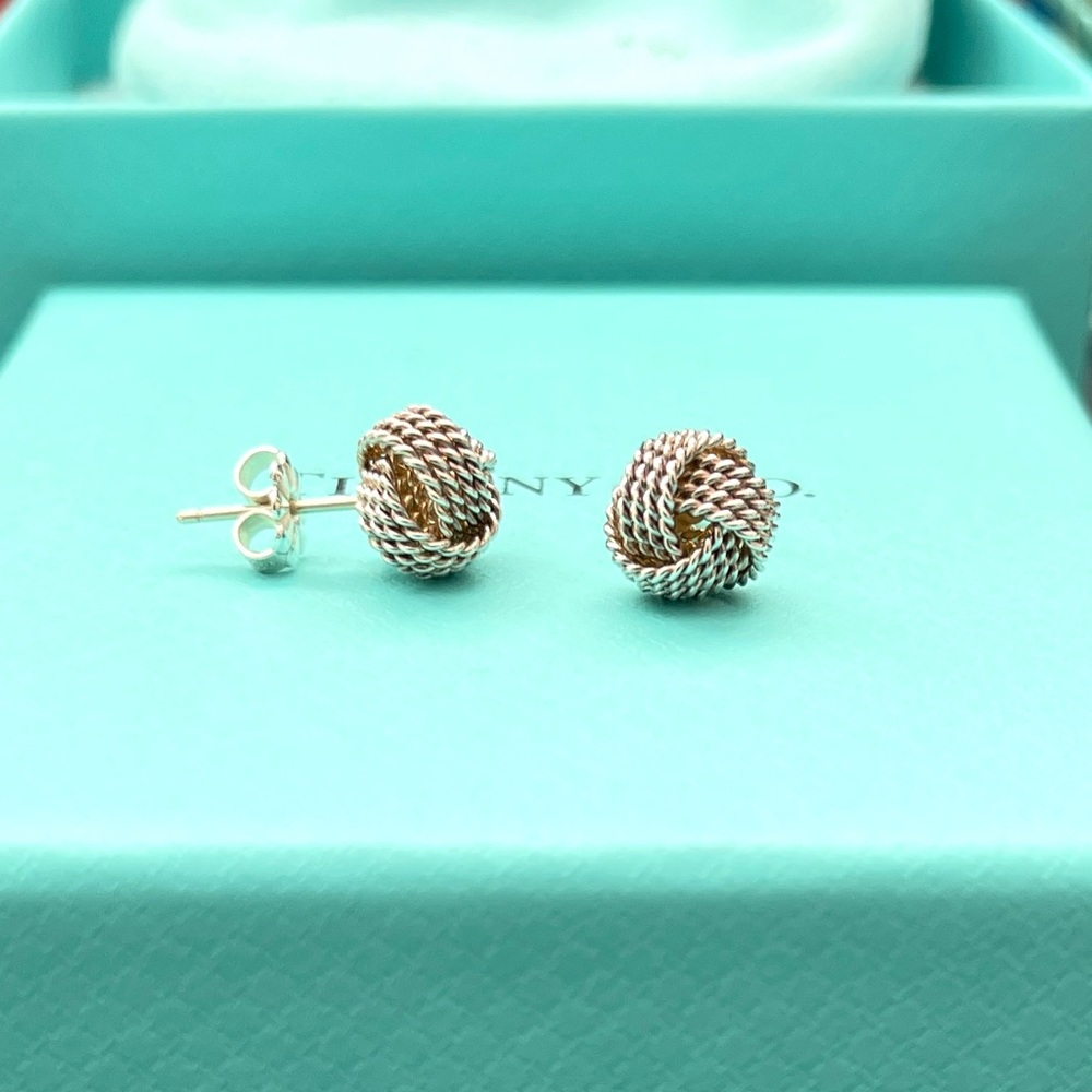 Authentic Tiffany Twist Earrings